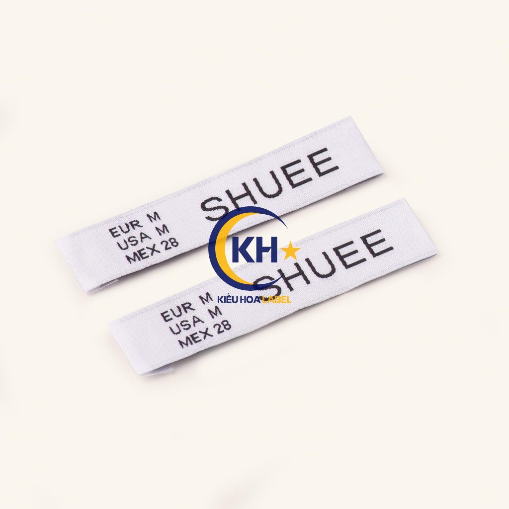 in tem mác áo tại Kiều Hoa label